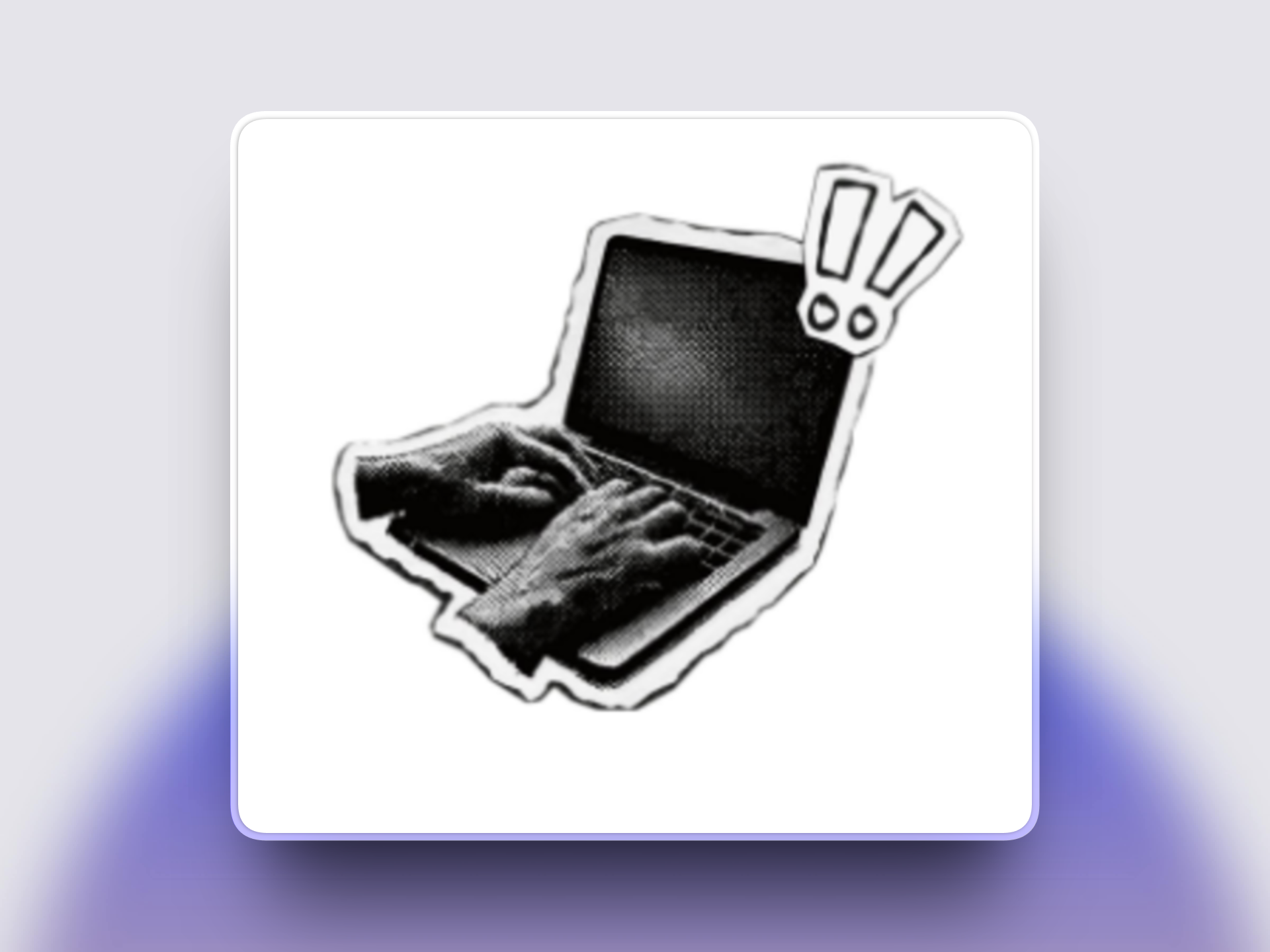 Code and app interface on laptop